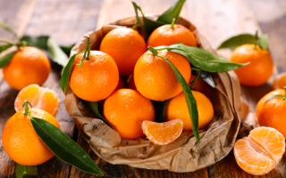 Clémentines et mandarines