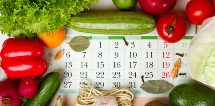 Le calendrier des fruits et légumes Le calendrier des fruits et légumes