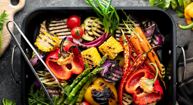 pr&eacute;paration d'un plat d'&eacute;t&eacute;