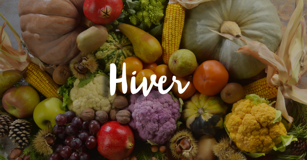 fruits et l&eacute;gumes d'hiver
